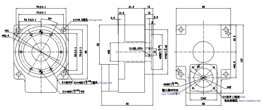 HC中空旋轉盤減速機